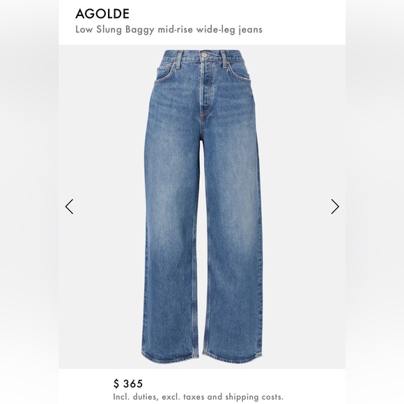 Agolde Light Blue Flare Jeans - Picture 8 of 8